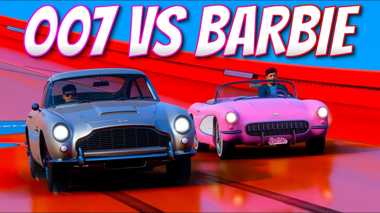 JAMES BOND VS BARBIE VS HOT WHEELS?!   (Forza Horizon 5)