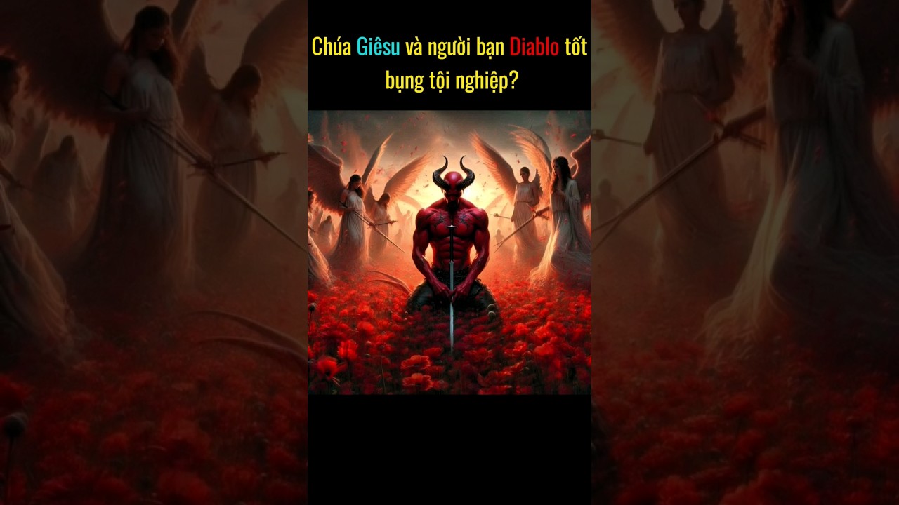 C&acirc;u chuyện về t&igrave;nh bạn giữa ch&uacute;a Jesus v&agrave; quỷ Diablo #jesus #diablo
