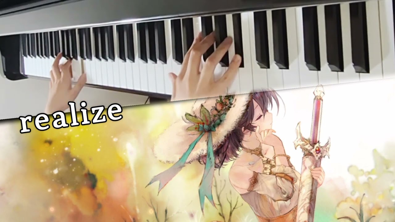 【MementoMori piano】realize _ [仲夏夜之夢]阿姆蕾特 抒情詩