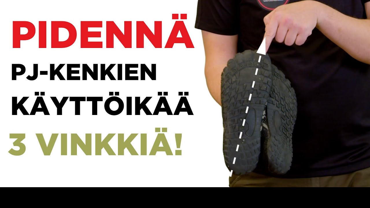Pidennä paljasjalkakenkien käyttöikää - 3 VINKKIÄ