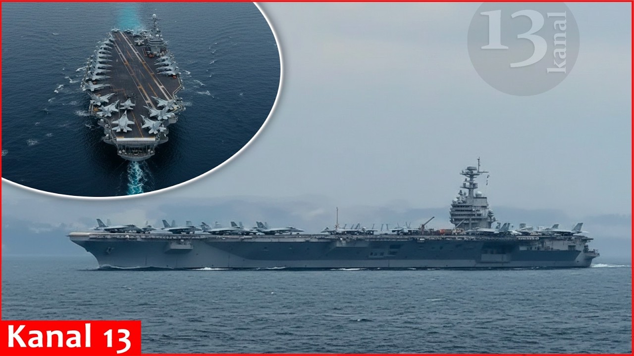 Американский авианосец USS Gerald Ford вошел в Гибралтарский пролив; Ирану подан четкий сигнал.