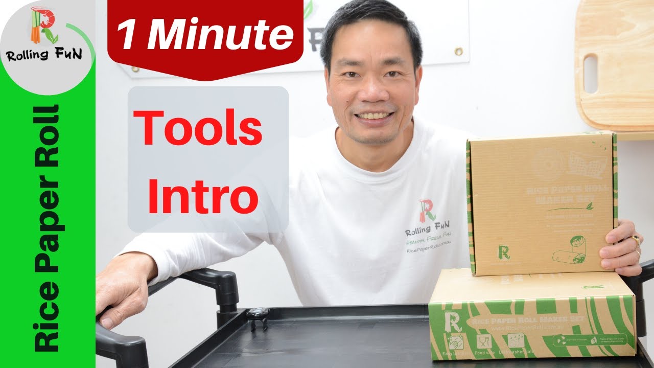 #StayHome & Make YUMMY ROLLS #WithMe -Toolkit Intro- To Make & Master Rice Paper Rolls | Rolling Fun