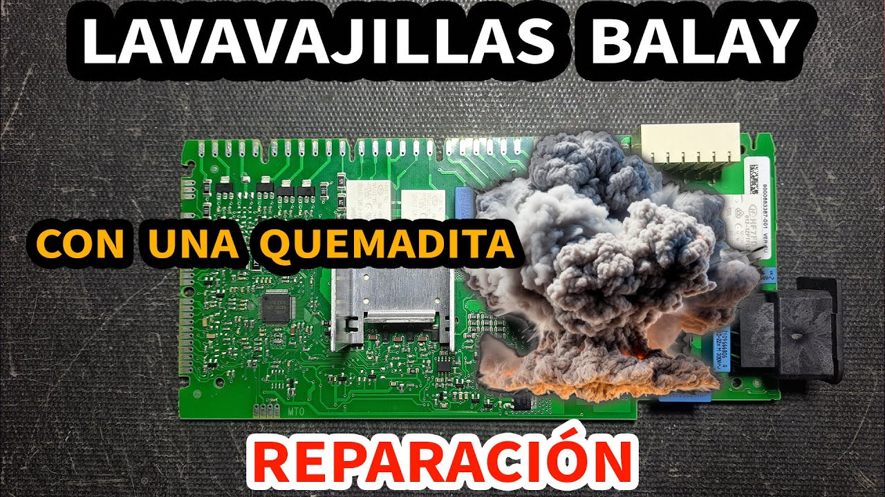 Lavavajillas  BALAY | No enciende | Diagnóstico y reparación