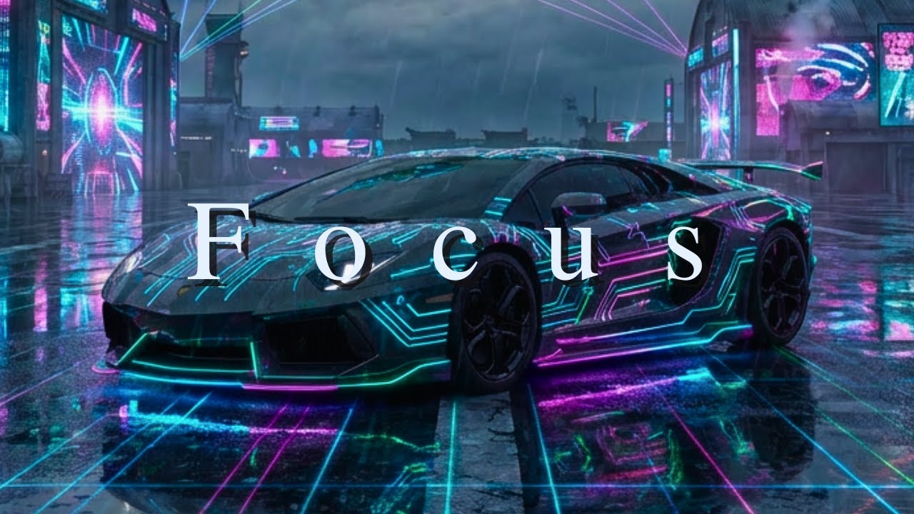 Deep Focus Music: Neon Grid Synthwave для непревзойденной продуктивности