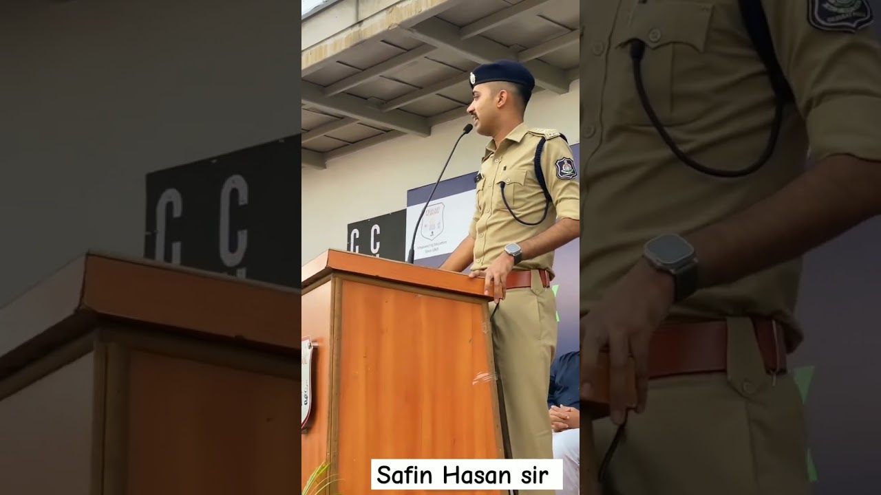 IPS Safin Hasan motivational speech #motivational #ipssafinhasan #safinhasan #upsc #hindimotivation