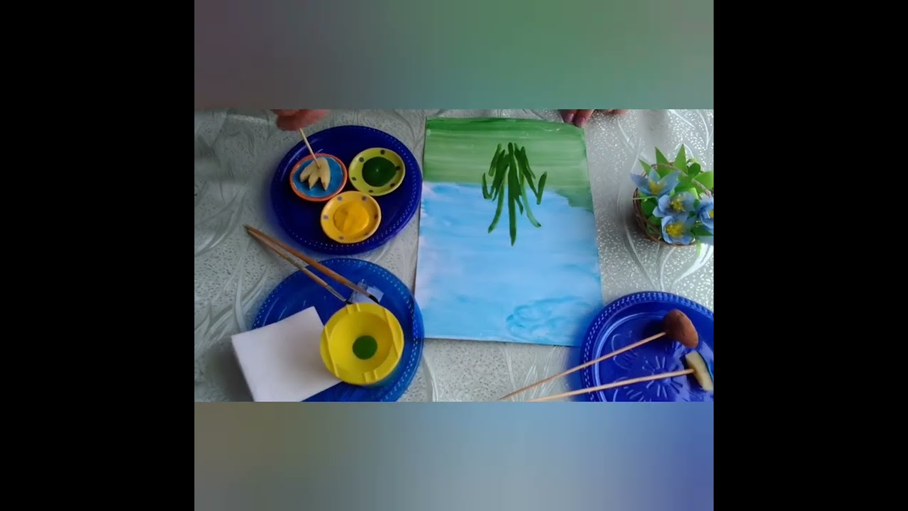 Малювання. Проліски. Вихователь Лук'янова Т. І.