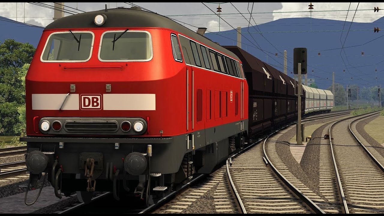 LET`S PLAY Train Simulator 2014 / Mit der BR 218 durch`s Dreiländereck