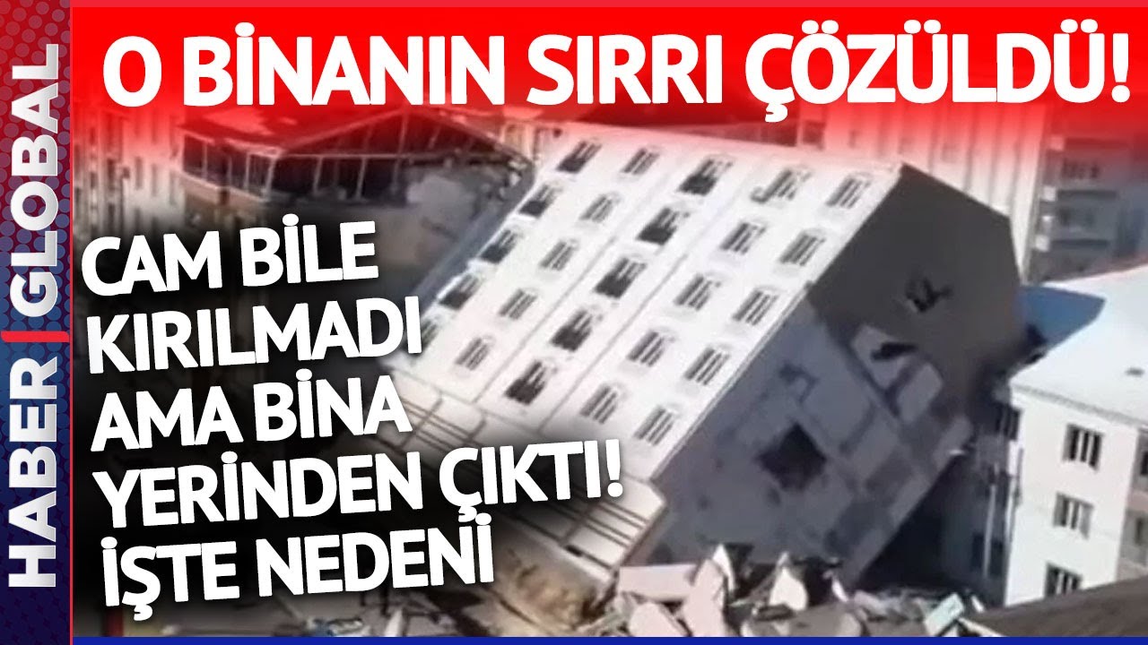 Canlı Yayında Açıkladı! İşte Adıyaman'da Yerinden Çıkan Binanın Sırrı