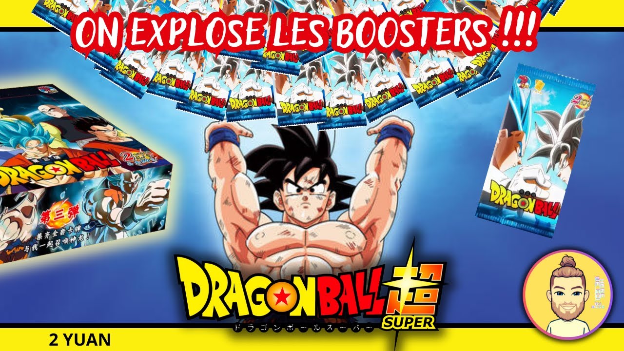 C'EST QUOI CES CARTES ... !? CES CARTES DRAGON BALL DINO NOUS LAISSES SANS VOIX ...