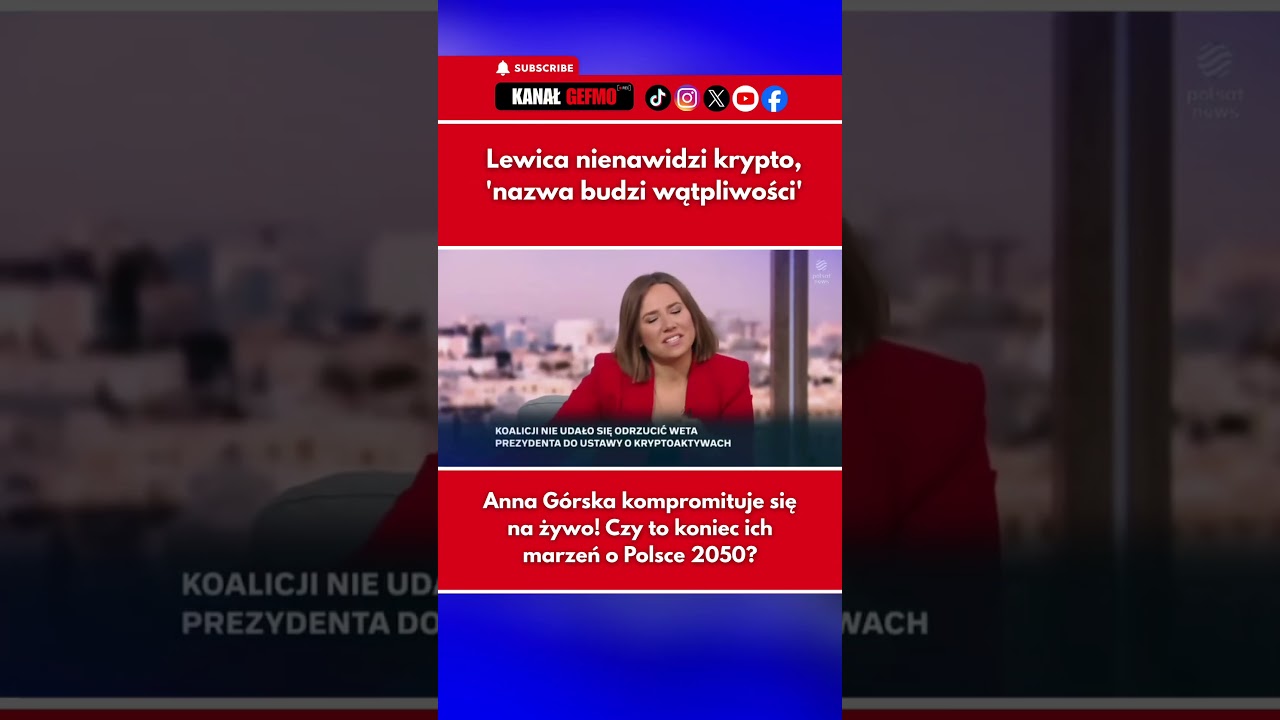 Anna G&oacute;rska (Lewica): &bdquo;Kryptowaluty &ndash; nazwa budzi wątpliwości&rdquo;. Debata z Anną Brylką