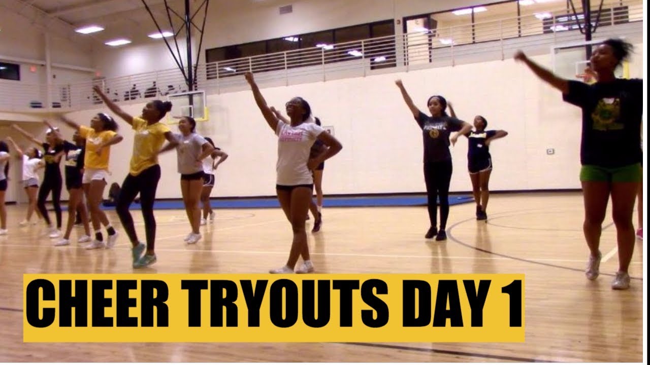CHEER TRYOUTS | DAY 1: Tumbling & Cheers