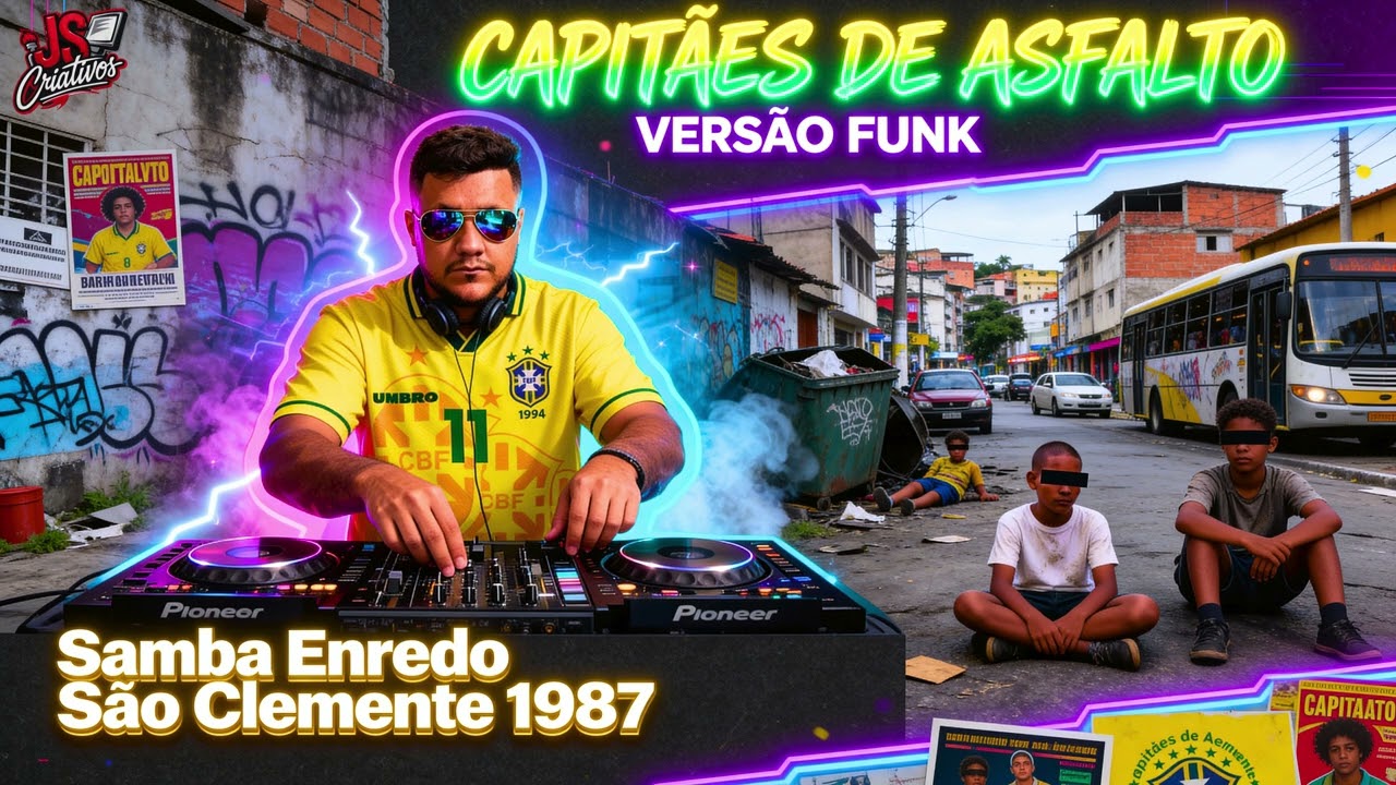 Capitães de Asfalto – Versão Funk  –  [prod JS Criativos]