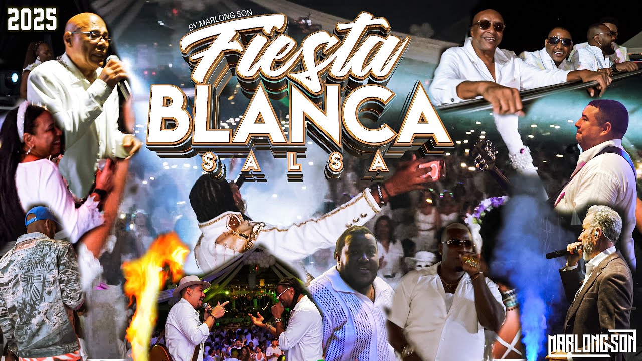 FIESTA BLANCA 2025 | Salseros en Acción | Recap Completo, DJ Marlong Son