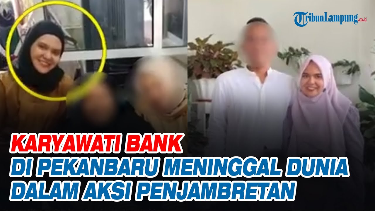 Karyawati Bank di Pekanbaru Meninggal dalam Aksi Penjambretan, Pelaku Sepasang Kekasih
