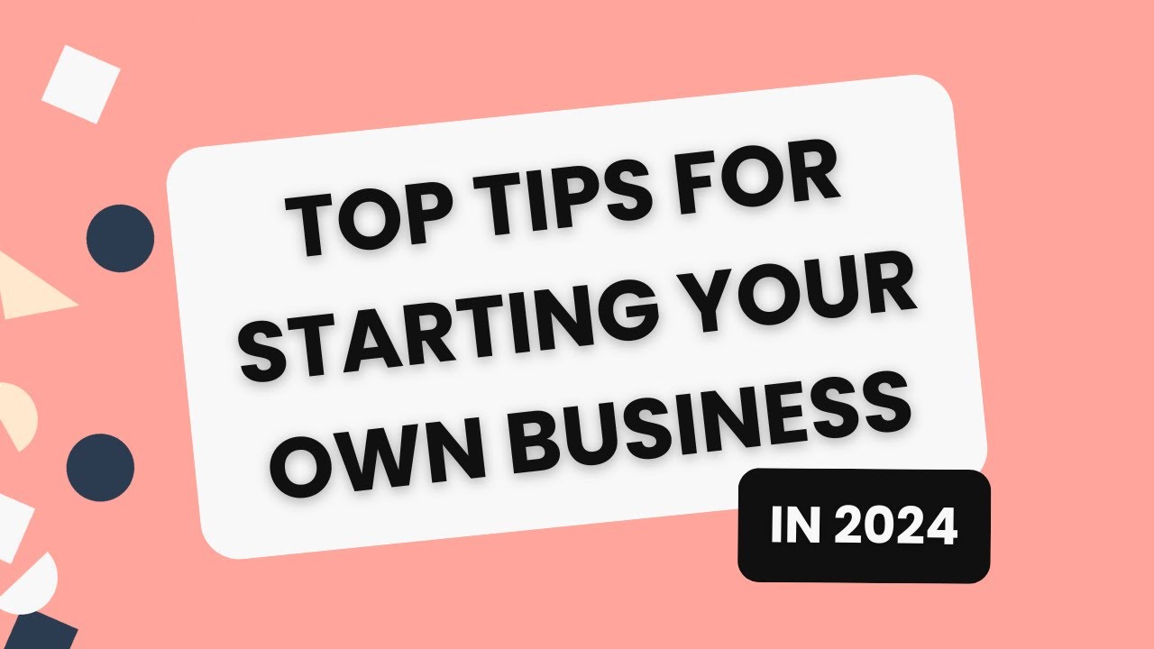 Top Accountant's tips if you're starting a new business in 2024!