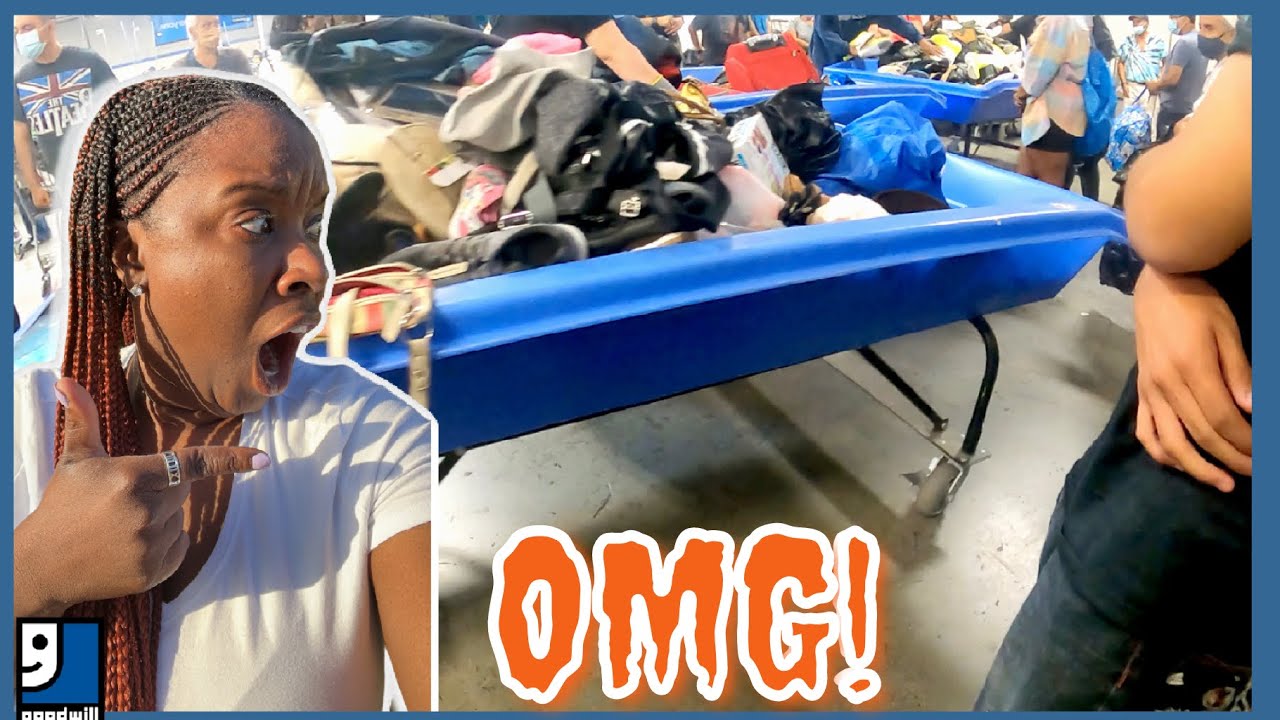 These Guys Were VULTURES At The Goodwill Bins Outlet!