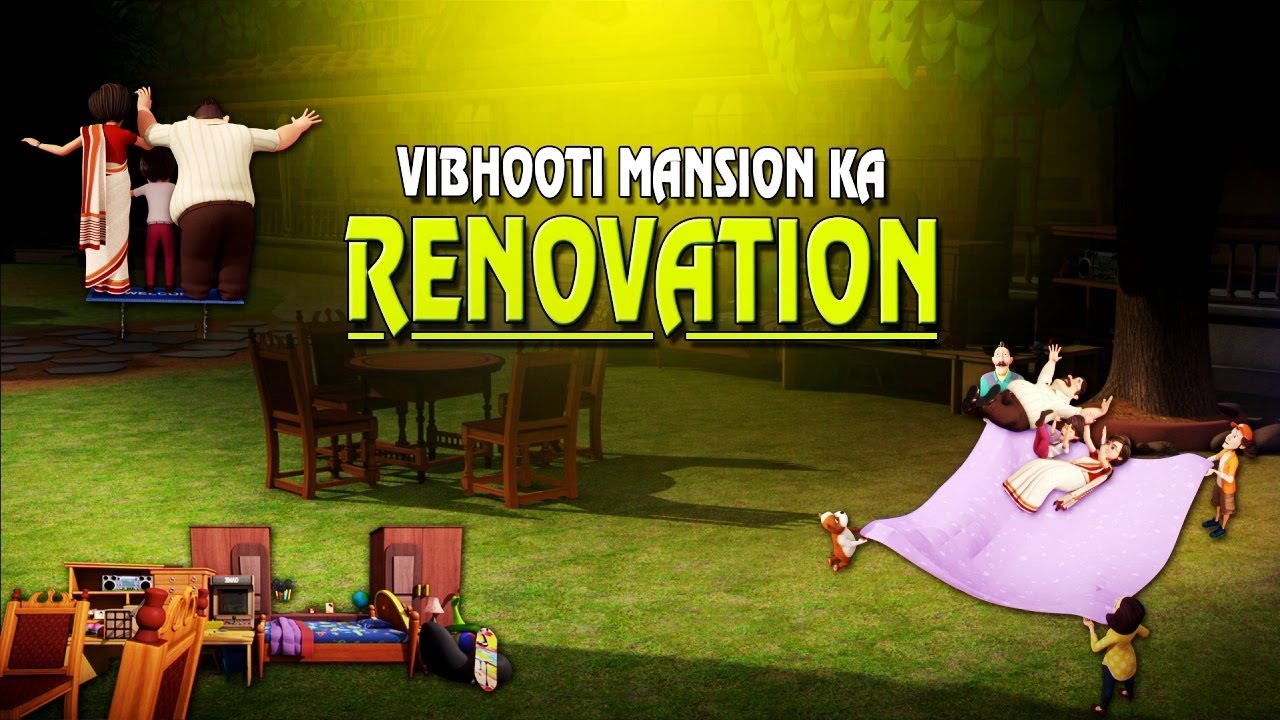 Vibhoti mansion का renovation! 🏰🛠️✨ | Bhoot Bandhus