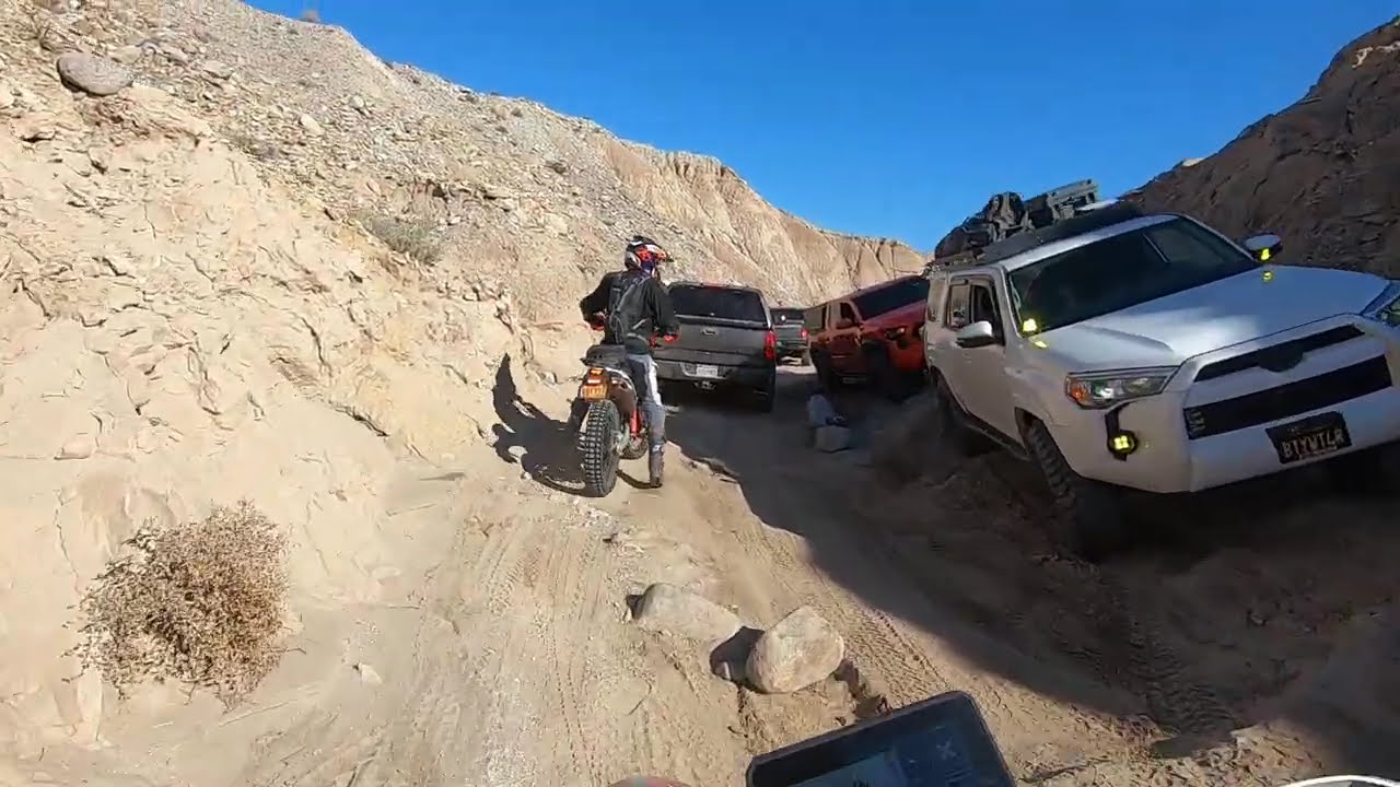 Diablo Drop to Fish Wash Traffic Jam