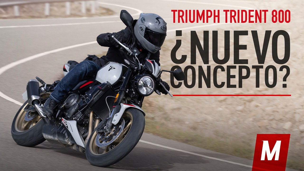 TRIUMPH abre NUEVO SEGMENTO con la TRIDENT 800 | Prueba y opinión
