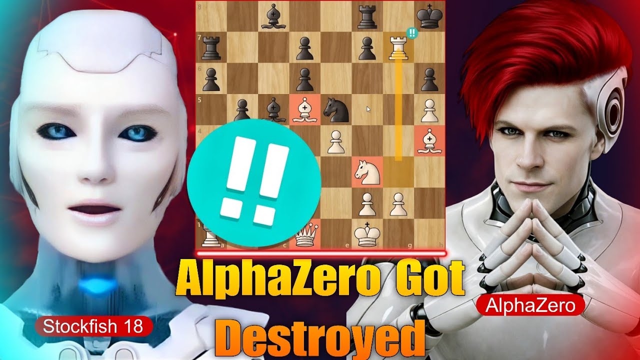 Stockfish 18 DESTROYED AlphaZero By SACRIFICING His Rook in 2026 | AlphaZero Vs Stockfish