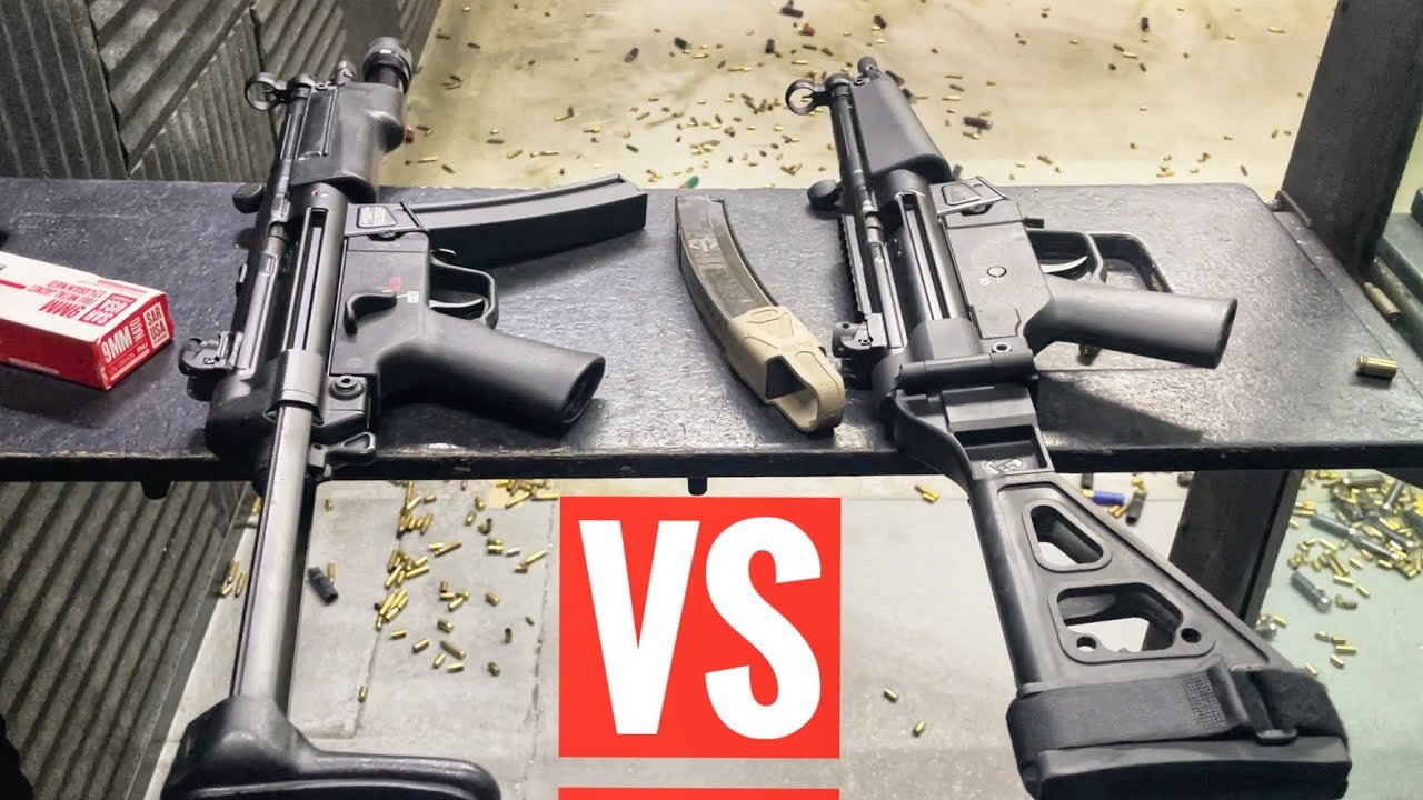 HK SP5 vs PTR 9CT Build quality comparison Side by Side #hecklerandkoch #ptr