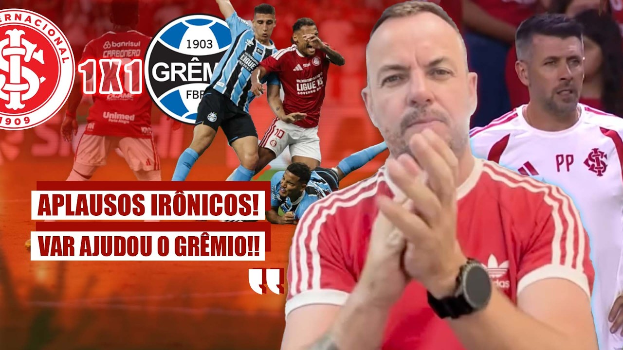 VAR AJUDA GRÊMIO E TÍTULO GAÚCHO SE FOI | PQ MUDARAM NA FINAL? | APLAUSOS IRÔNICOS