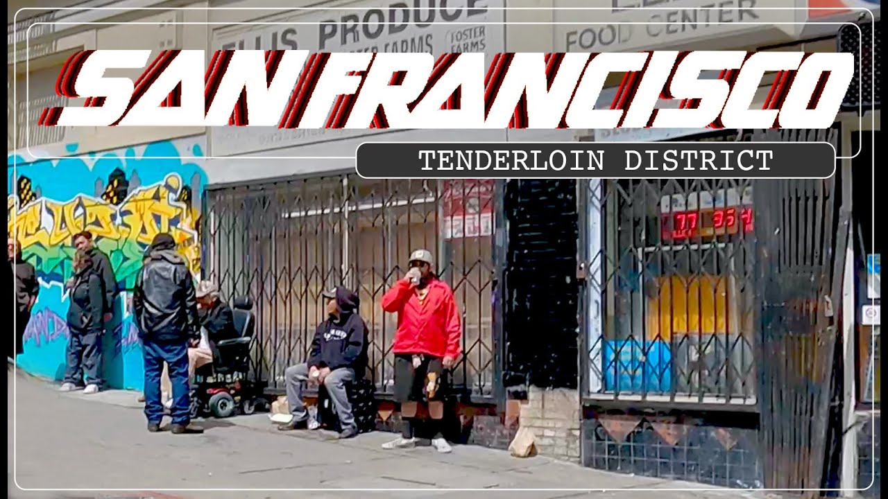 Zombie Land 😳 🇺🇸 San Francisco’s Tenderloin District | Jones Street | 4K UHD No Talk Tour