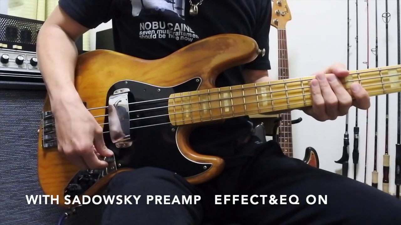 Marcus Miller Run For Cover Cover Fender'78 JAZZ BASS vs '65 JAZZ BASS