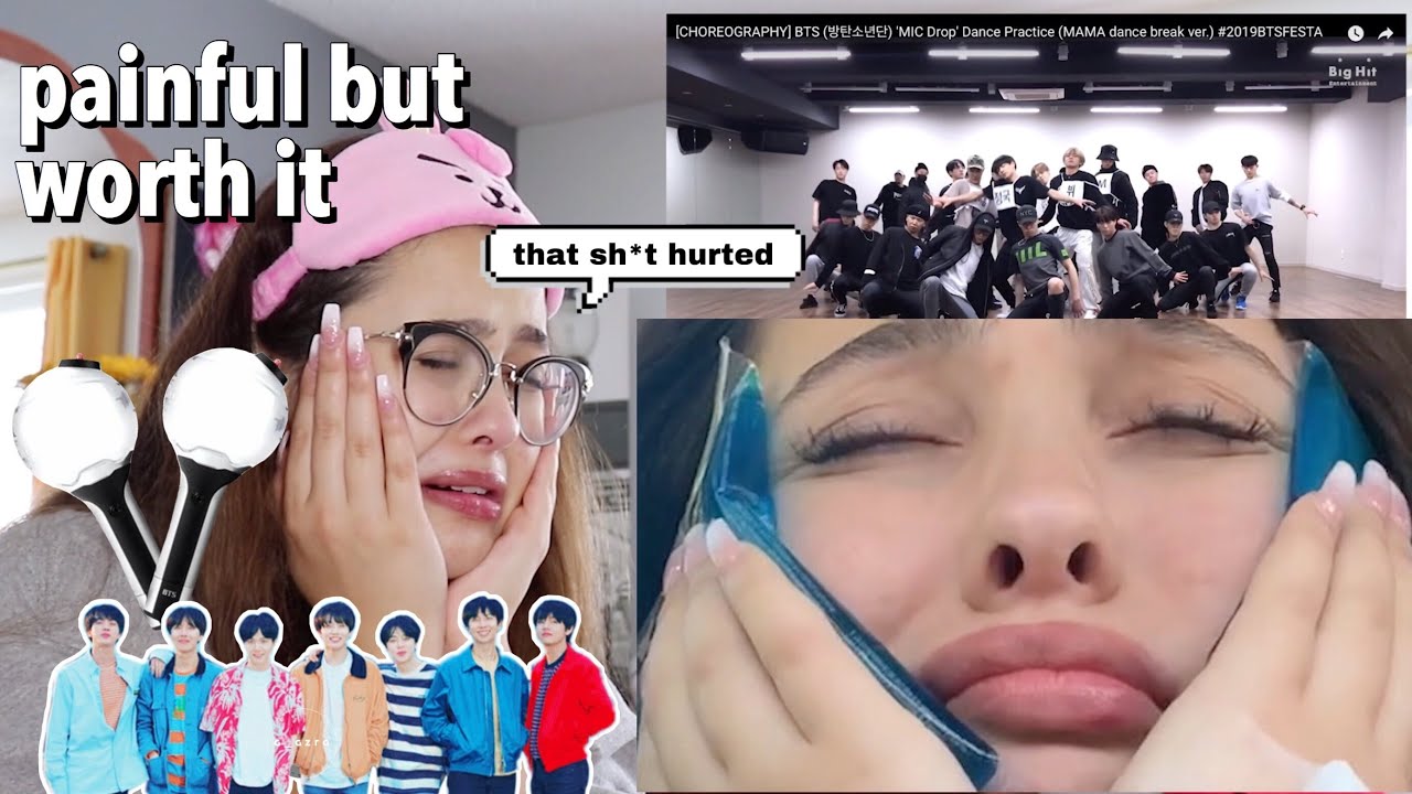 watching mic drop HIGH (a bts reaction after getting my wisdom teeth out) *한글자막포함* 사랑니 뽑고 맠드랍 보기!!