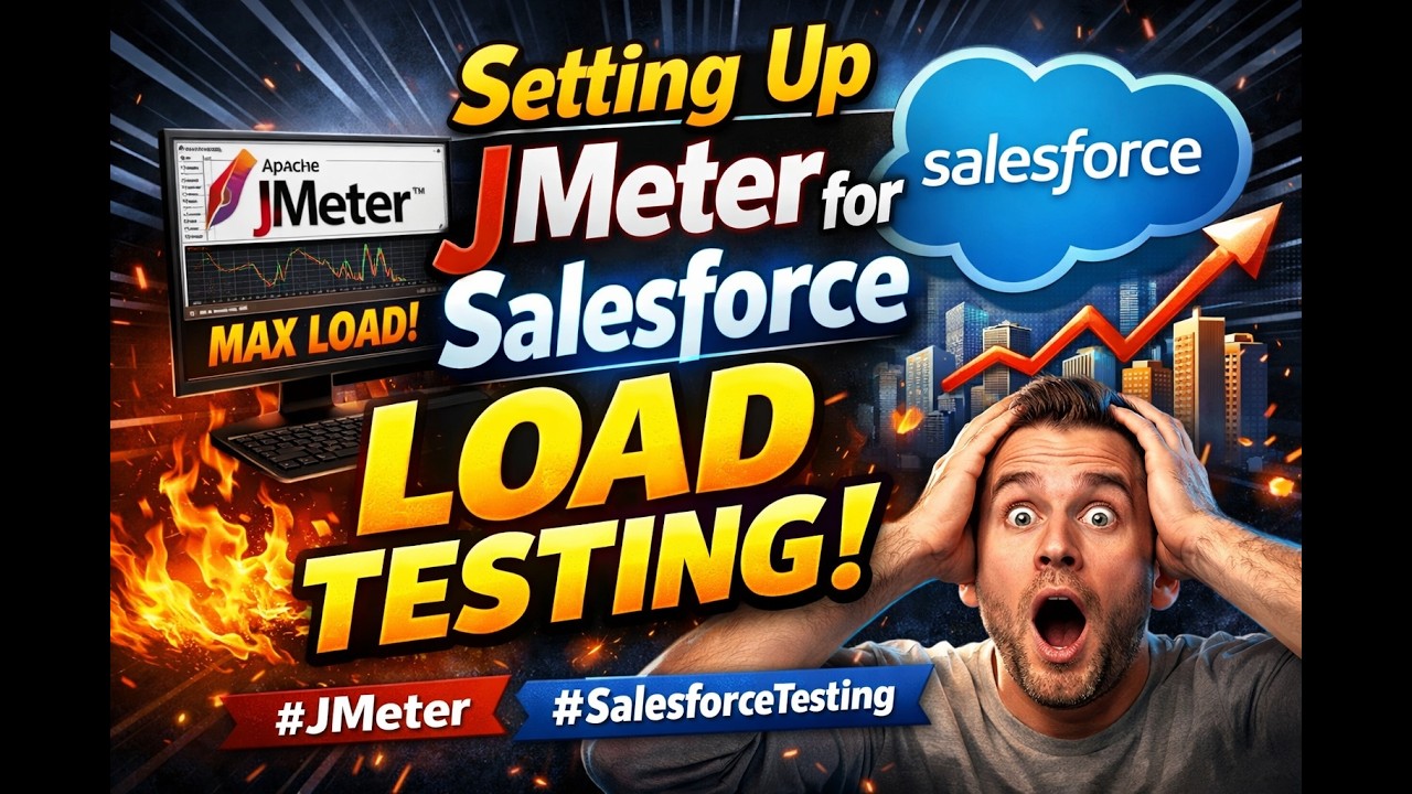 Как записать ваше первое приложение SalesForce с помощью JMeter
