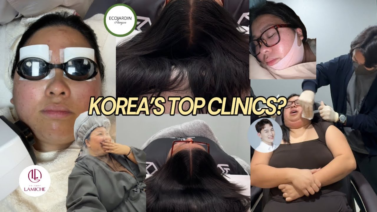 i tried korea's best skin + hair clinics (worth the hype?)