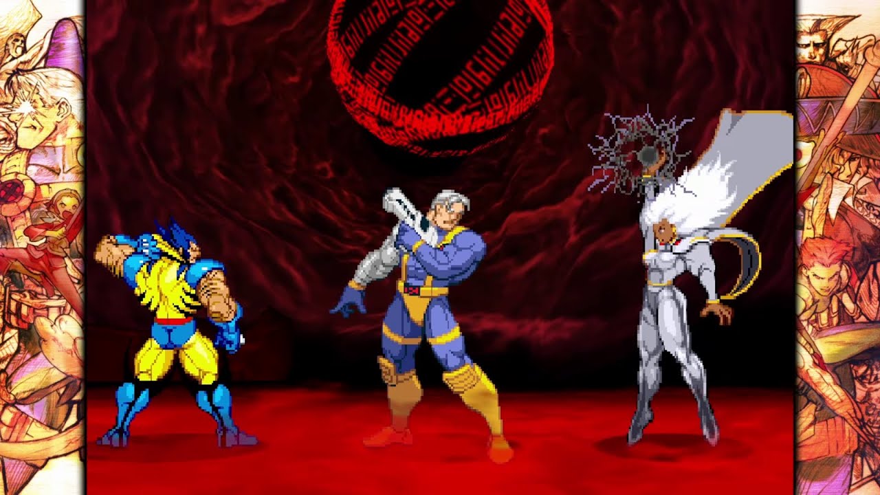 Marvel VS Capcom 2 - Wolverine/Cable/Storm - 8 Star Difficulty Playthrough