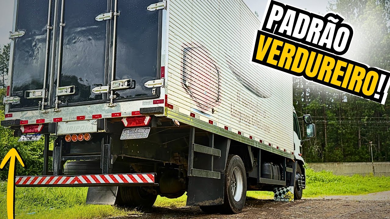 ARQUIEI MEU CAMINHÃO NO PADRÃO VERDUREIRO!🤩