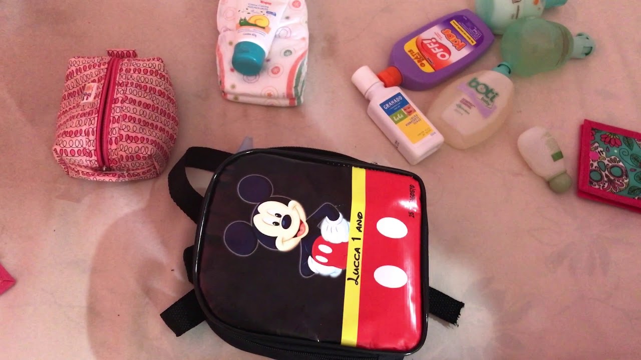 Como arrumar mala de bebê de 1 ano para viagem de 10 dias