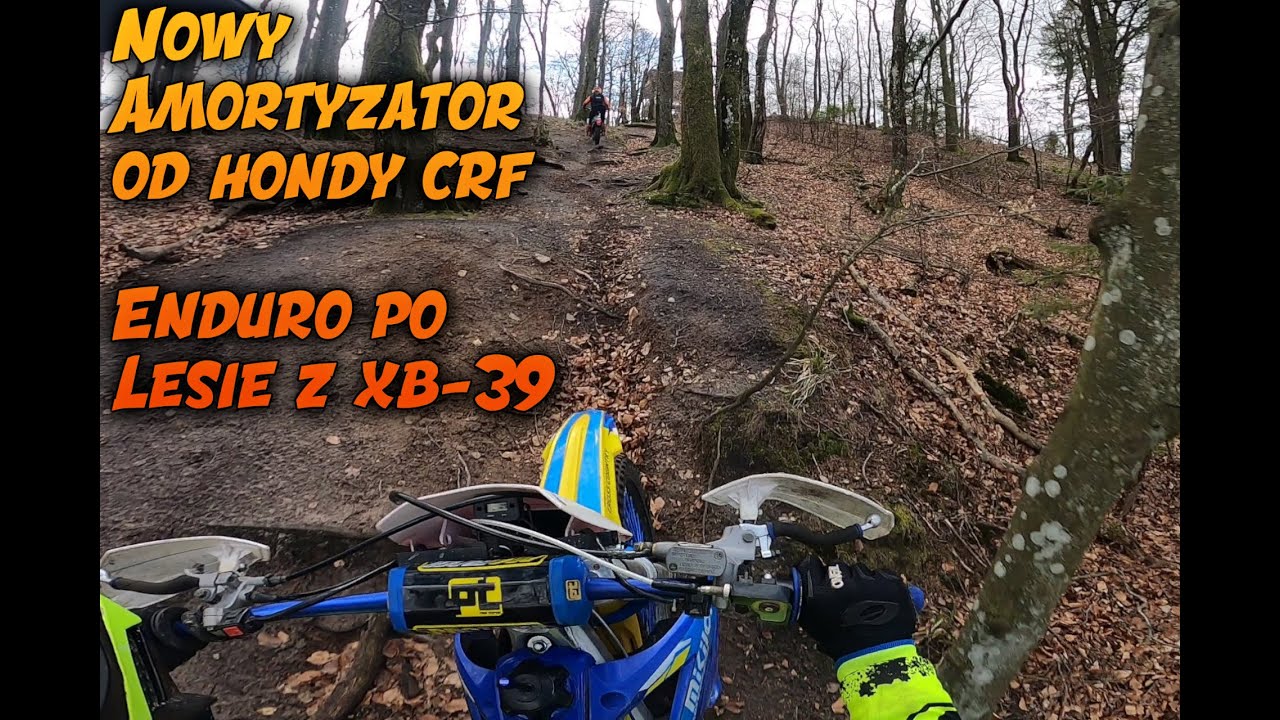 Mikilon MZK 250 - Nowy amortyzator i enduro po lesie