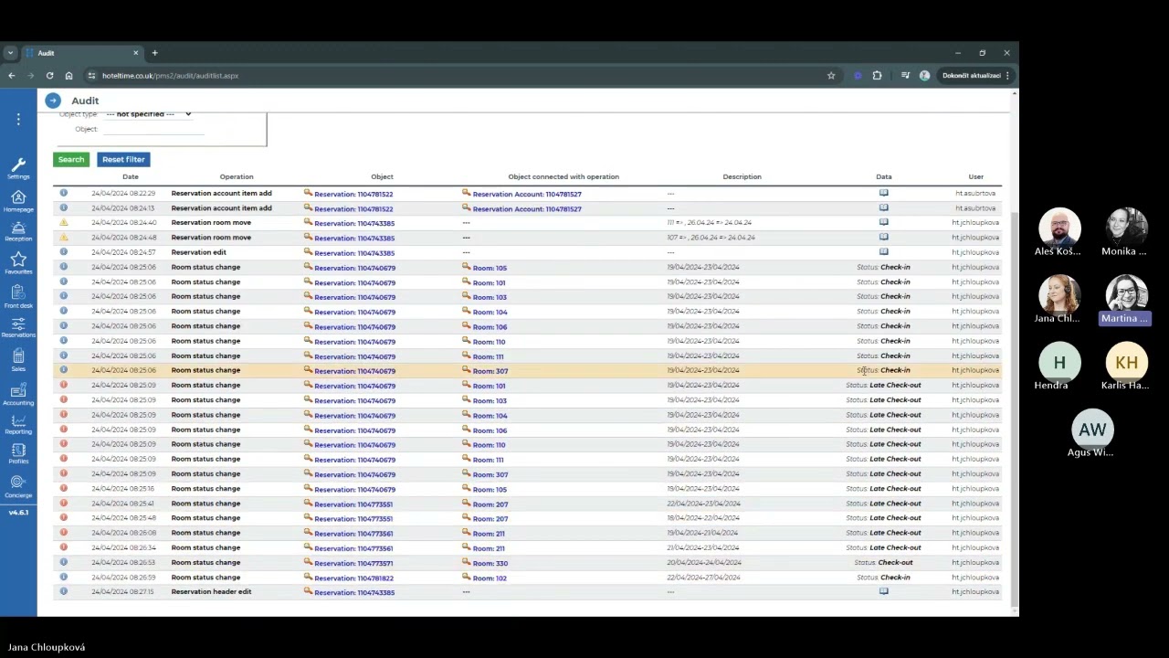 HT - Data reporting in HotelTime PMS