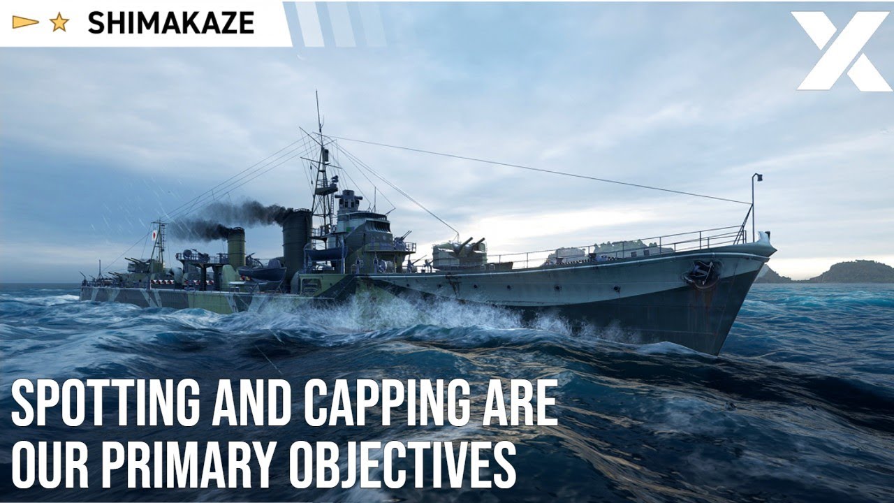 How to Play Shimakaze | World of Warships: Legends