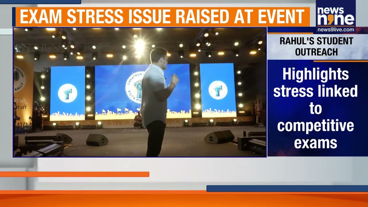 Rahul Gandhi Launches Nationwide Student Outreach Campaign from Kota | News9