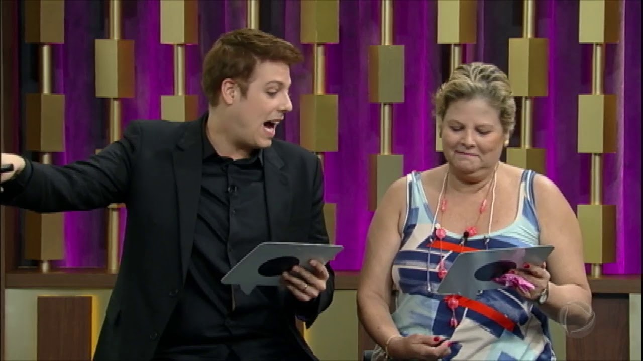 Fábio Porchat e sua mãe enfrentam Cambota e Paulo Vieira no Pesquisas Apontam