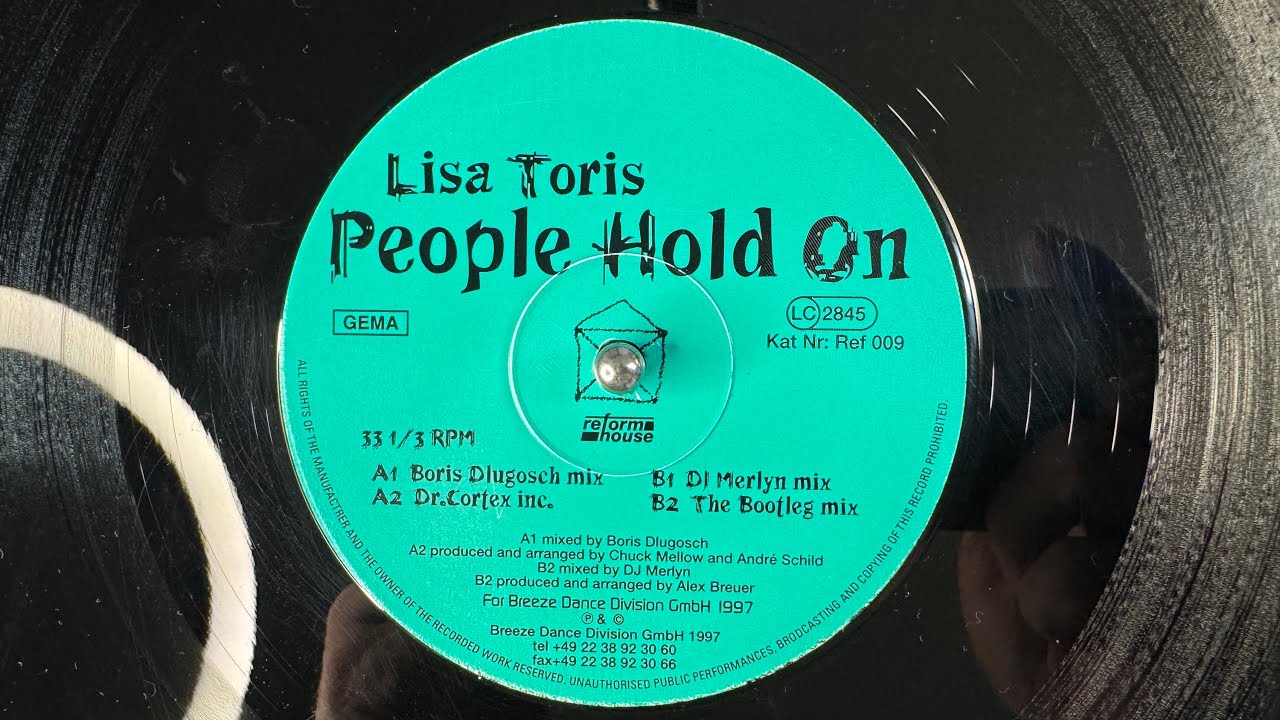 Lisa Toris – People Hold On (Dr. Cortex Inc.) - Reform House – Ref 009 (1997)