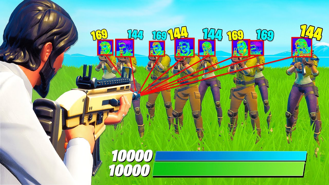 Fortnite Hacker vs 50 Hunters