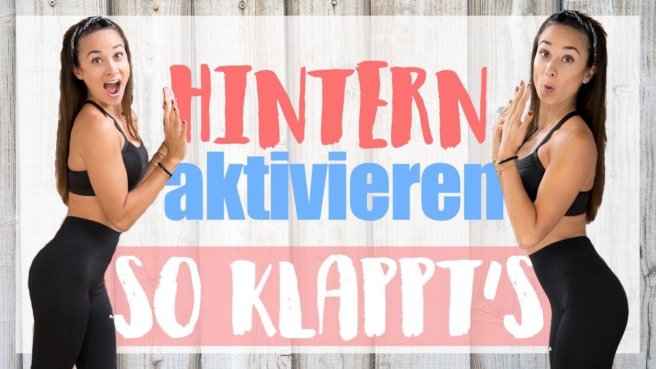 Knackigen / Großen Hintern aufbauen - PO-Muskeln aufbauen - So klappt es GARANTIERT