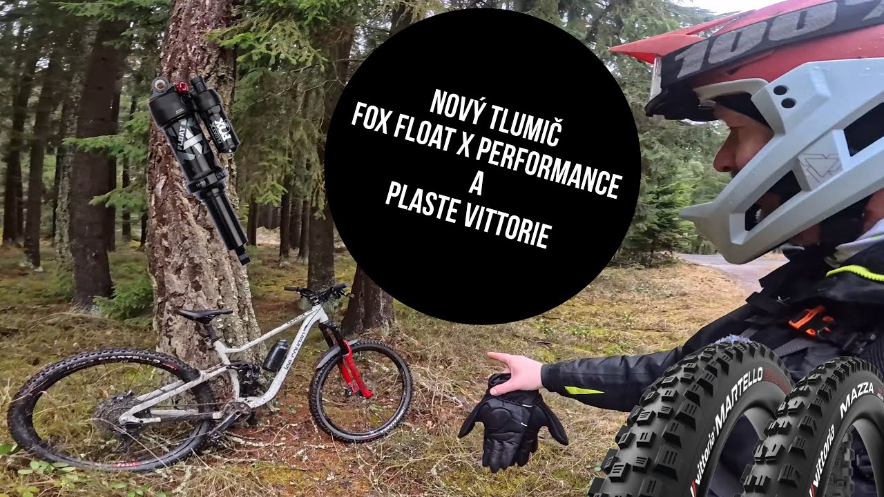 Nový tlumič FOX Float X Performance a plaste Vittorie Mazza a Martelo