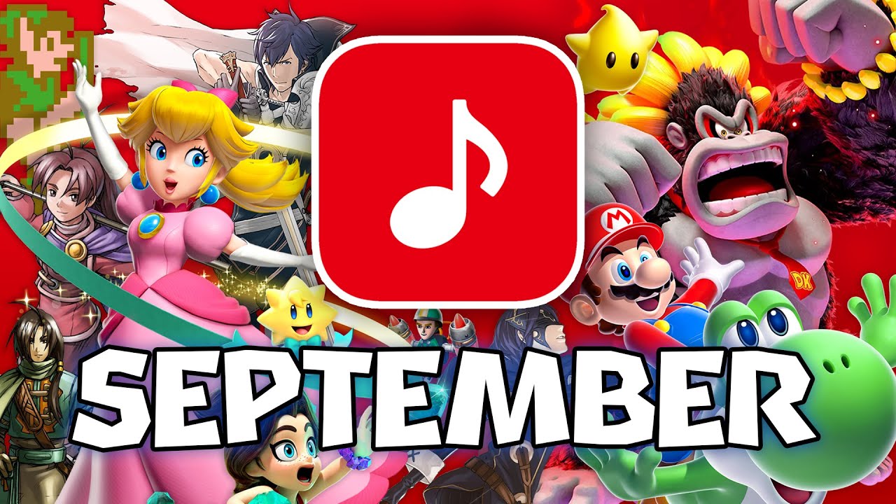 Nintendo Music Monthly — сентябрь 2025 г.