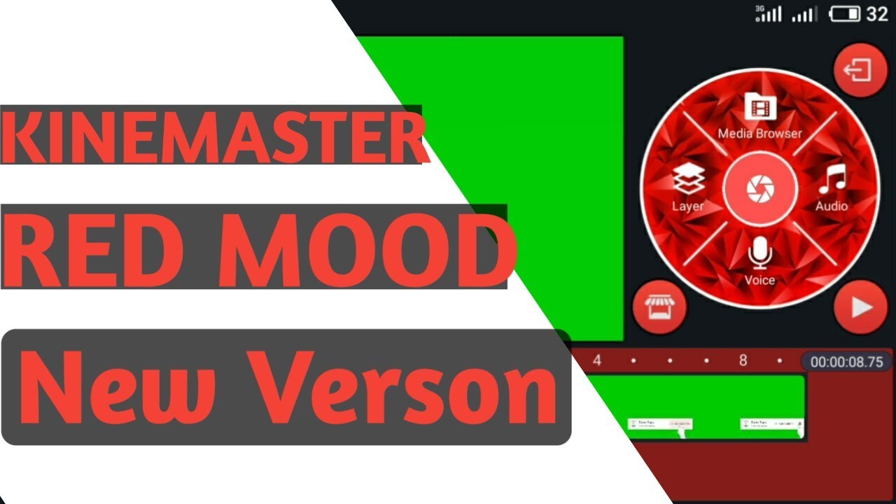 (MOD) Kinemaster RED [Export 4K Video] [Chroma Key] NO ROOT 2018