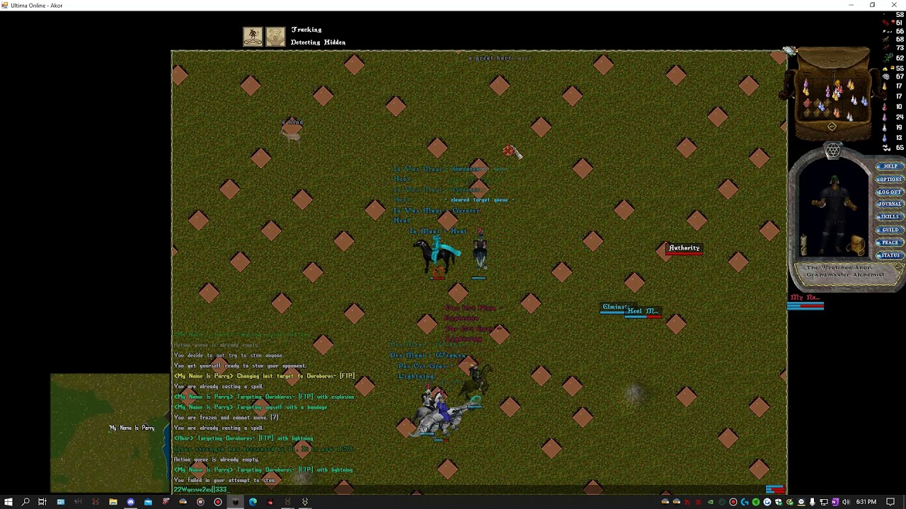 Ultima Online Forever PvP, YOLO vs UOForever Server 1/08/22