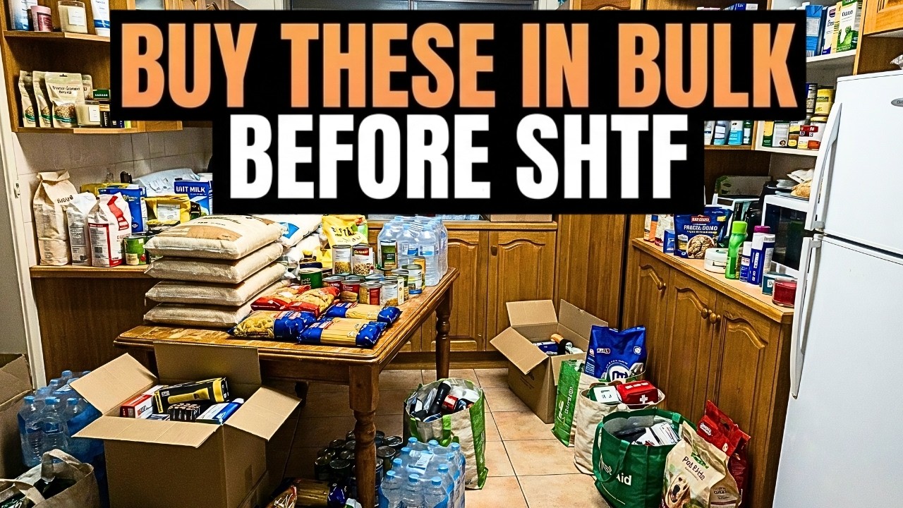 Top 15 Things Every Smart Australian Prepper Buys In Bulk!