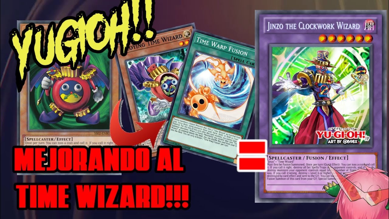 Yu-Gi-Oh! Como mejoraron las Cartas Clásicas y como Super Mejorarlas!!! TIME WIZARD!!!