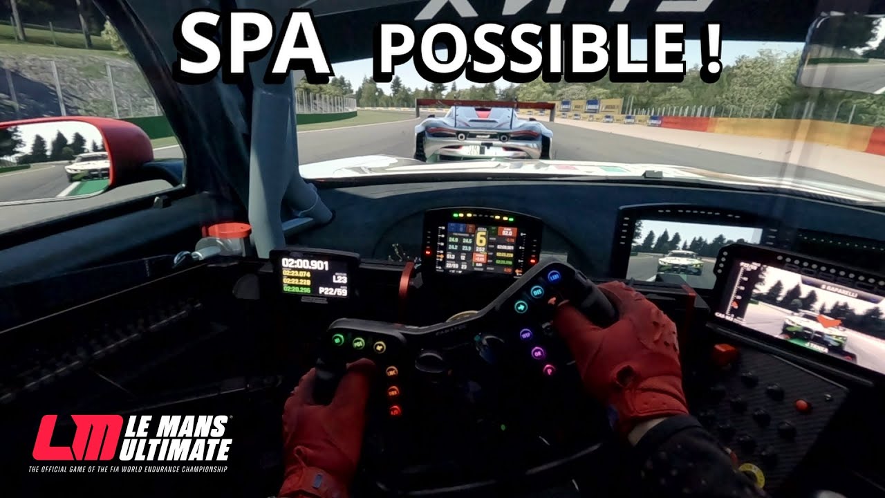 LMU | ENCORE UNE OPERATION REMONTADA... | OPEN RVR SPA EN LMGT3