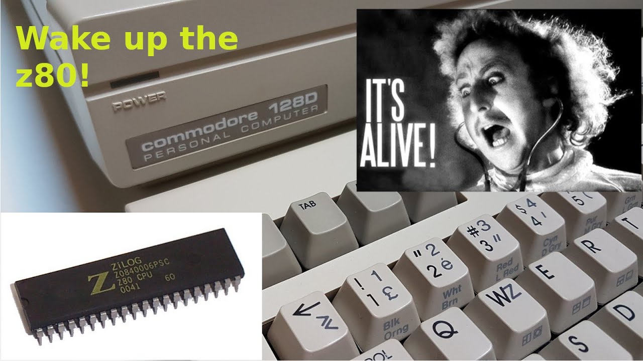 Wake up the Z80! New Z80 mode support for Commodore 128.